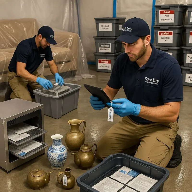 Content Protection and Restoration process in Ojai, CA