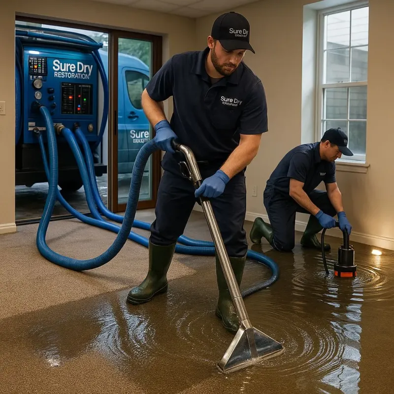Water Extraction and Removal process in Ojai, CA